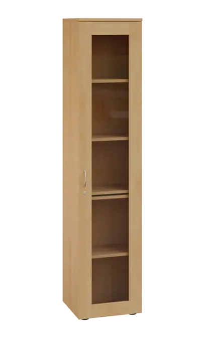 LE - 41 skříň léková prosklená, pravá, javor horský